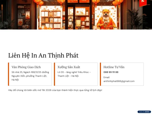 Liên hệ In An Thịnh Phát