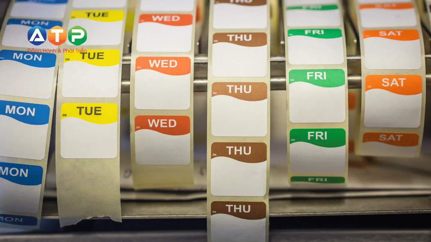 Quy trình in tem nhãn mã vạch chuyên nghiệp