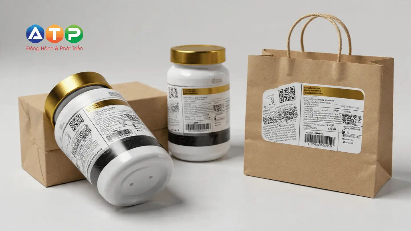 Tem nhãn PVC decal nhựa