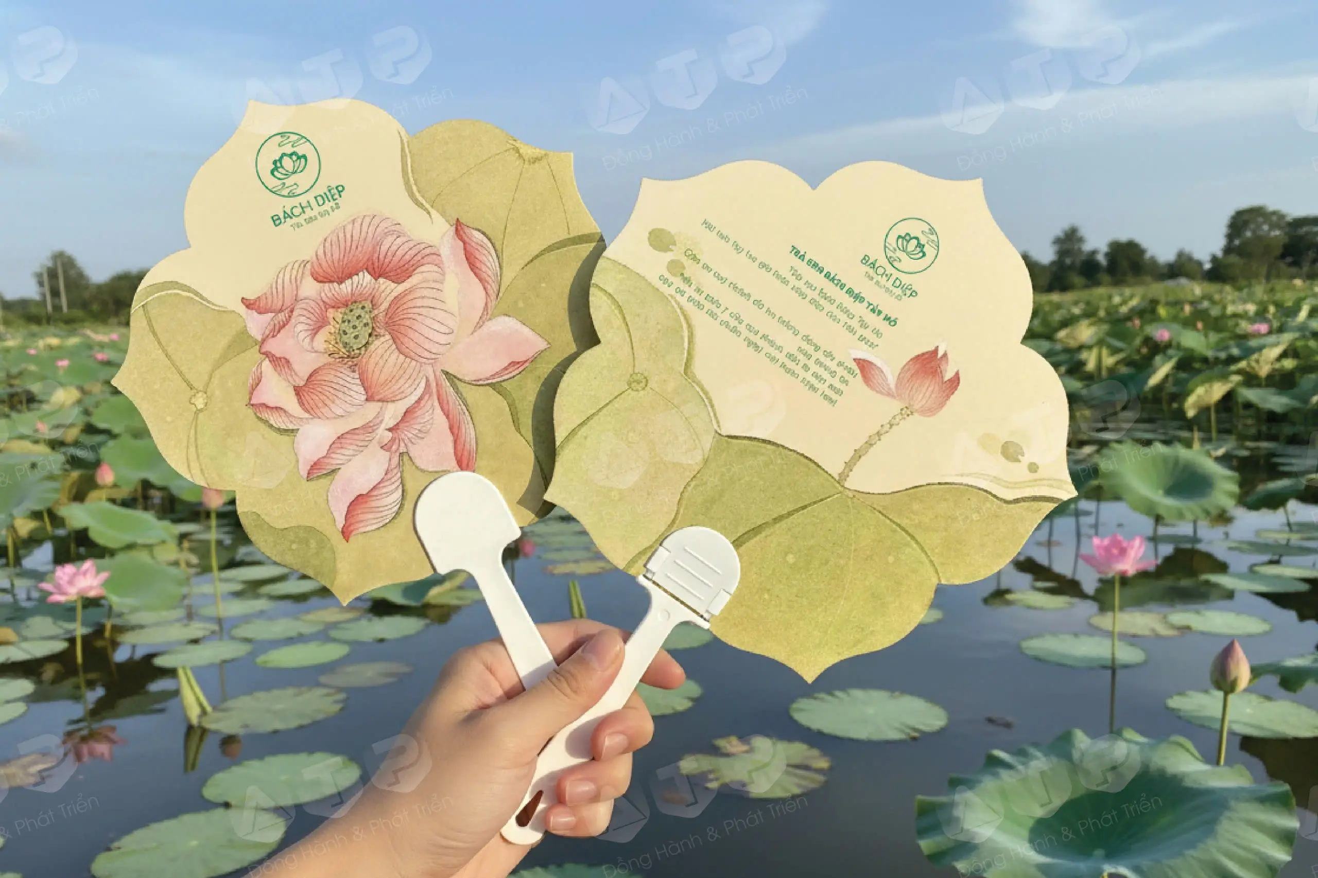 Quạt nhựa bế hình theo yêu cầu (Die-cut Shape)