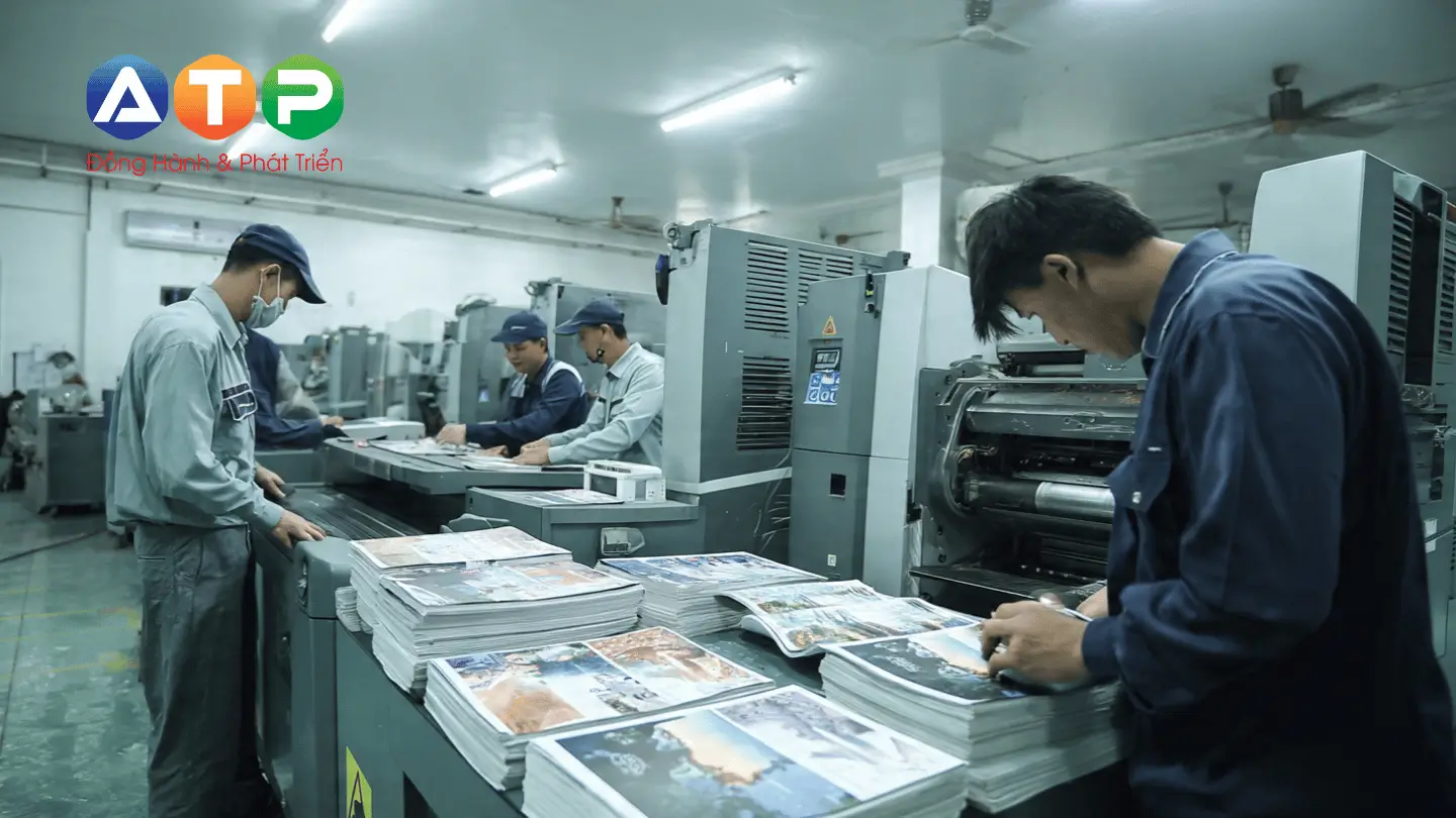 Quy trình in catalogue kỹ thuật số chuyên nghiệp tại In An Thịnh Phát