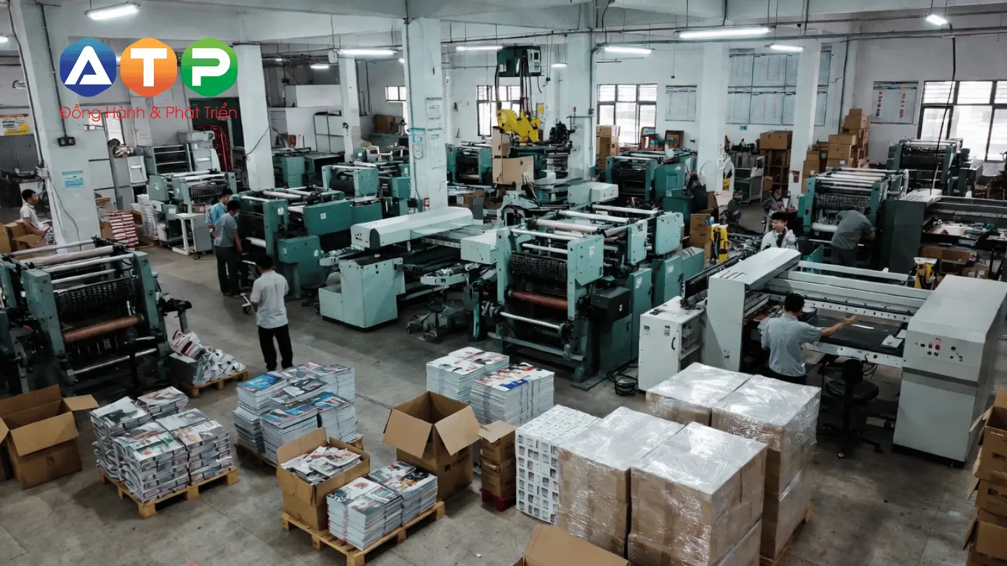 Quy trình in ấn nhanh chóng tại In An Thịnh Phát