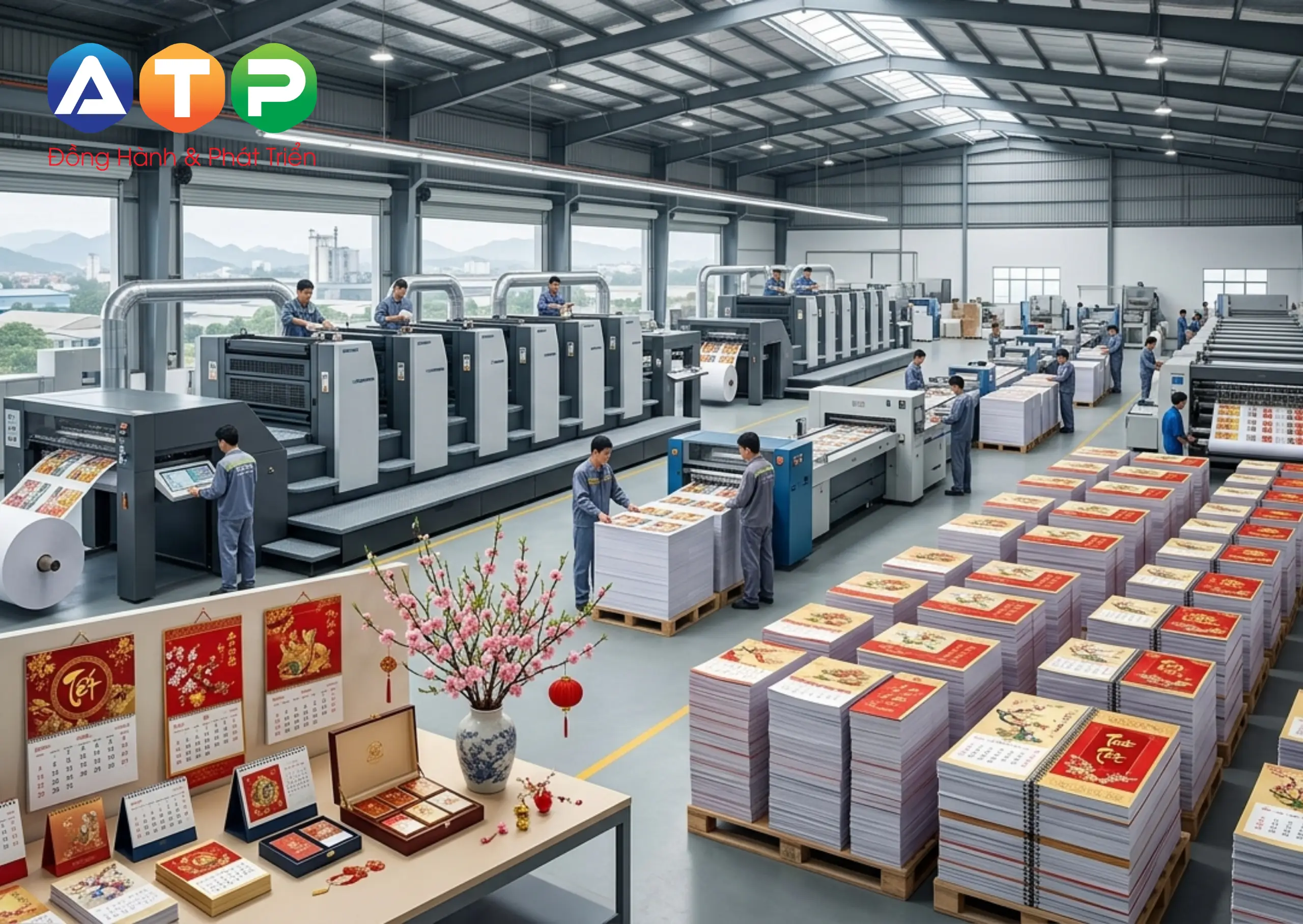 Giải Pháp Quà Tặng Đỉnh Cao Từ Xưởng In Lịch Tết Doanh Nghiệp Hàng Đầu – Nâng Tầm Vị Thế B2B