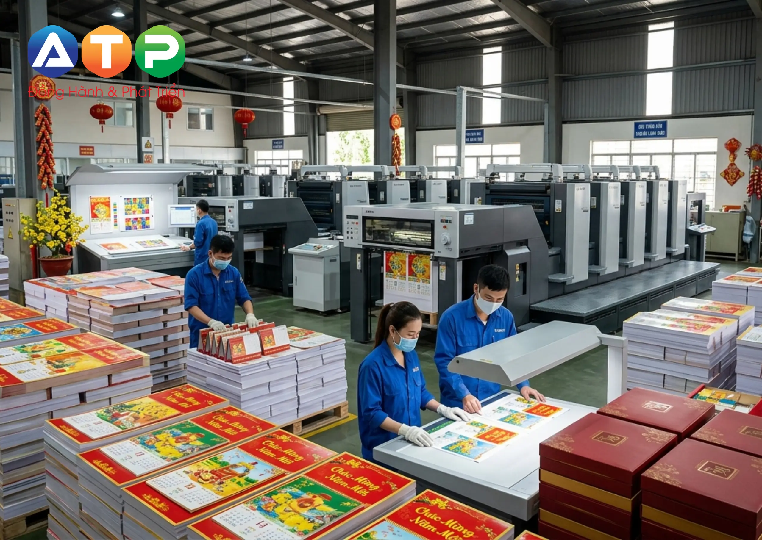 Lợi Ích Thực Tế Khi Doanh Nghiệp Chọn In Lịch Chữ A Làm Quà Tặng