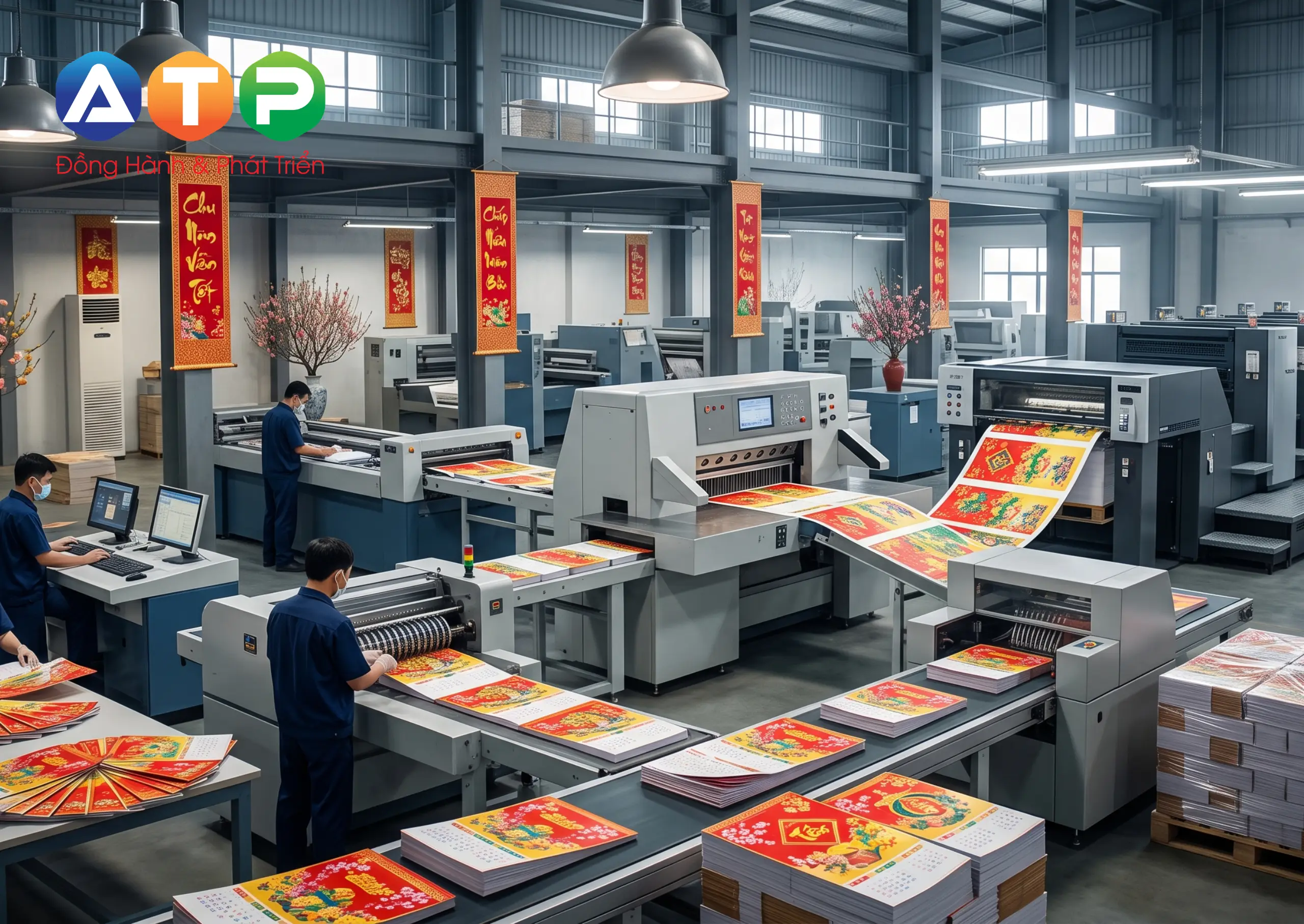 Bản Chất Của Việc Sản Xuất Lịch Tết Quy Mô Công Nghiệp
