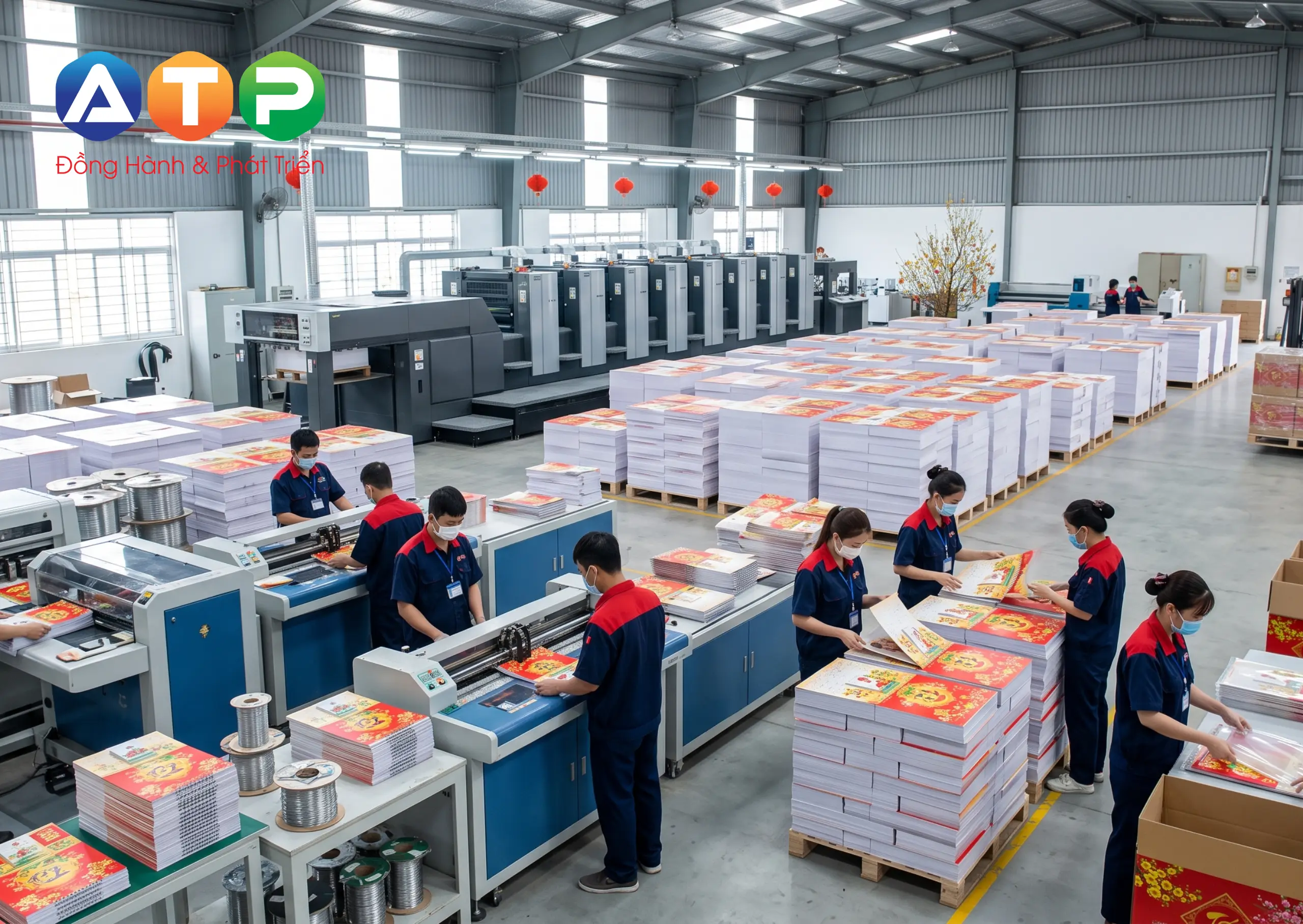 Bản Chất Kỹ Thuật Giải Mã Cấu Trúc Của Một Cuốn Lịch 7 Tờ Lò Xo Chuẩn Công Nghiệp