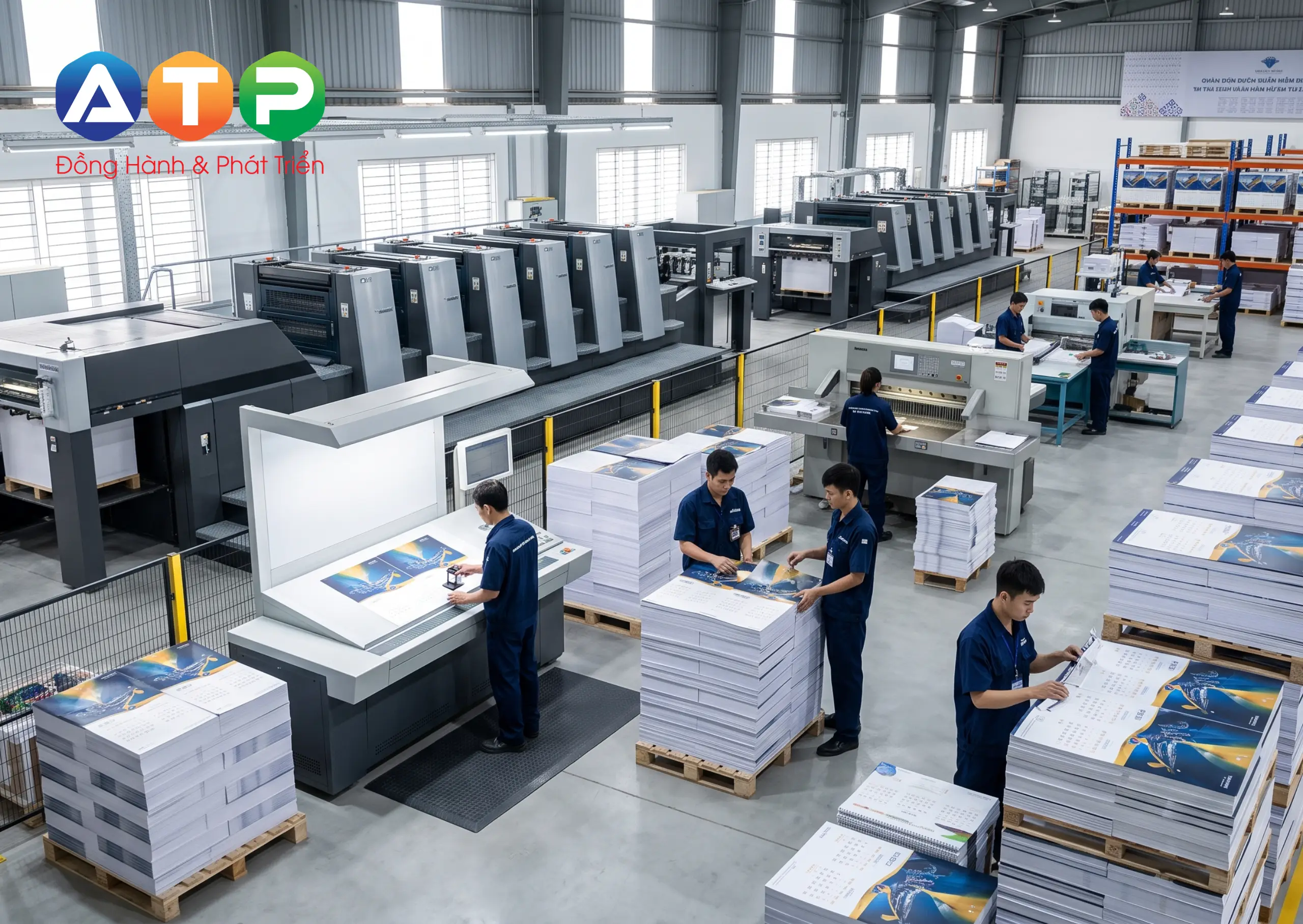 Bản Chất Kỹ Thuật Sự Khác Biệt Giữa Lịch Treo Tường Công Ty Và Lịch Chợ