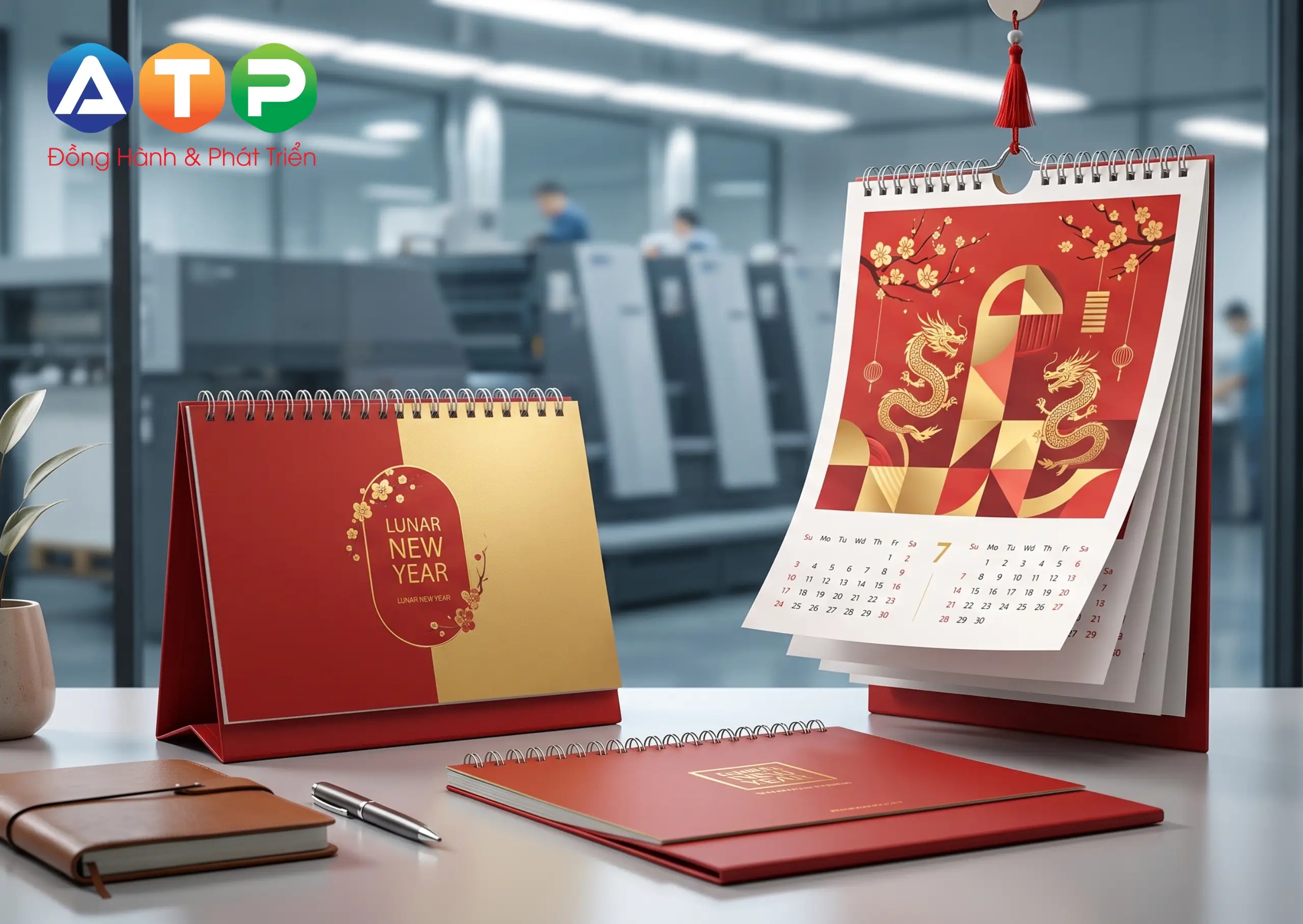 Chiến Lược In Lịch Tết 7 Tờ Lò Xo Giải Pháp Quà Tặng Vàng Tối Ưu Ngân Sách Cho Doanh Nghiệp Và Nhà Máy
