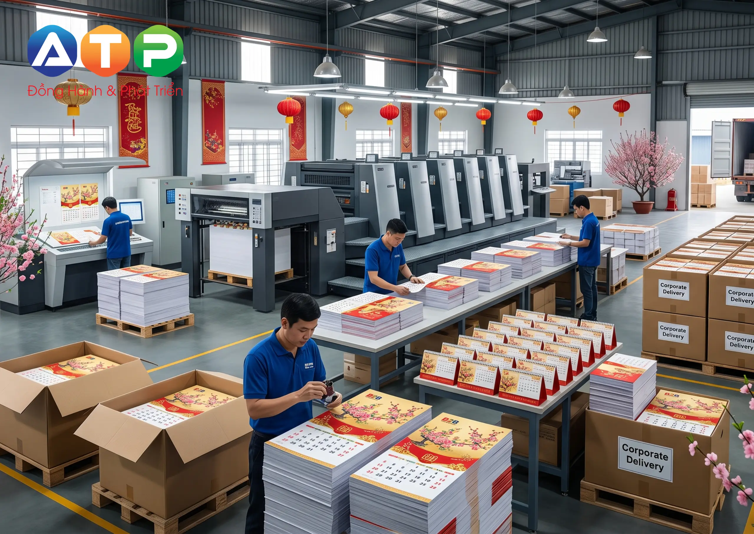 Chiến Lược In Lịch Tết Số Lượng Lớn Cho Doanh Nghiệp B2B Tối Ưu Hóa Chi Phí Tại Nhà Máy Sản Xuất Trực Tiếp