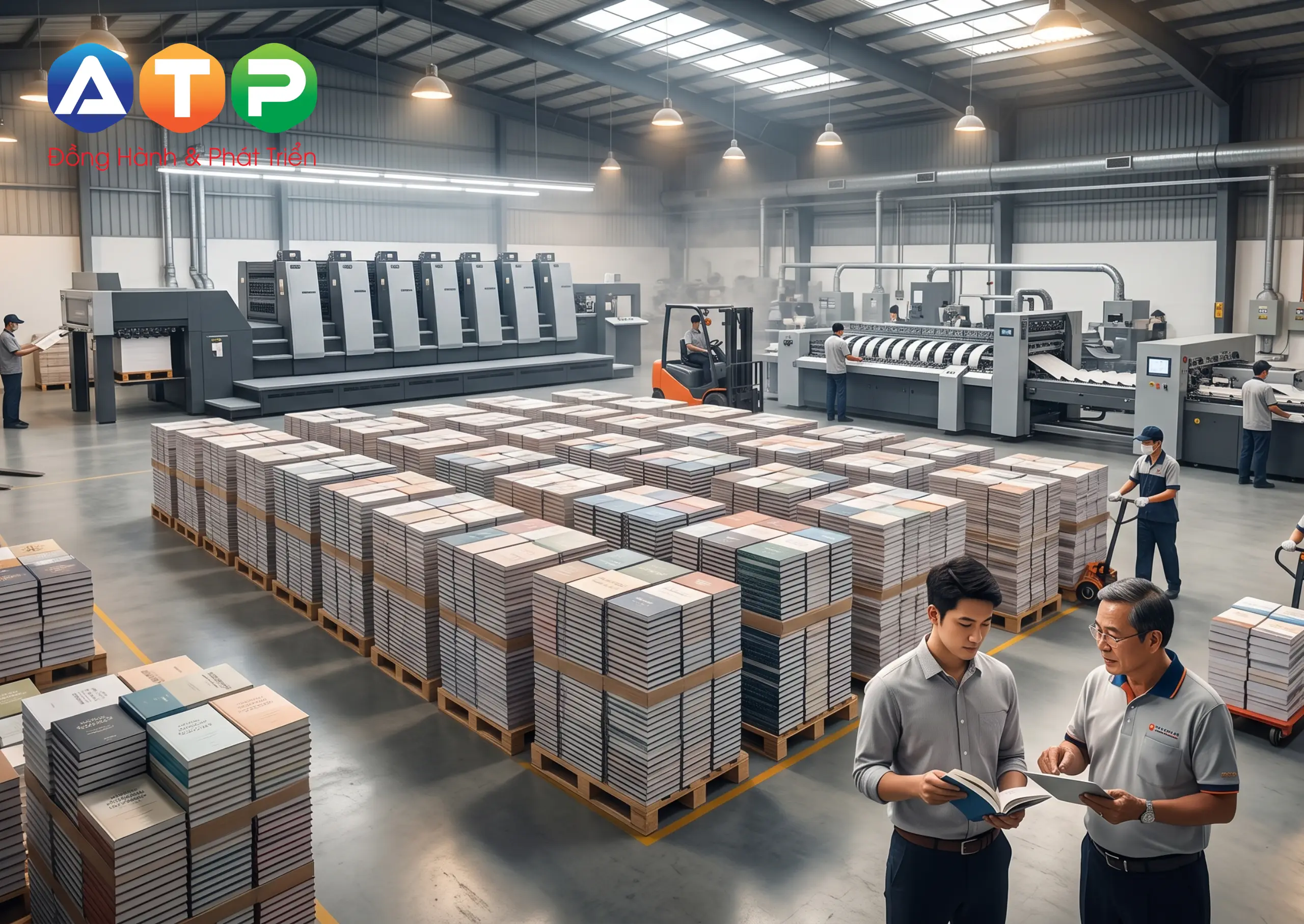 Hiểu Rõ Bản Chất Cấu Thành Báo Giá In Sách Số Lượng Lớn (Công Nghệ Offset)