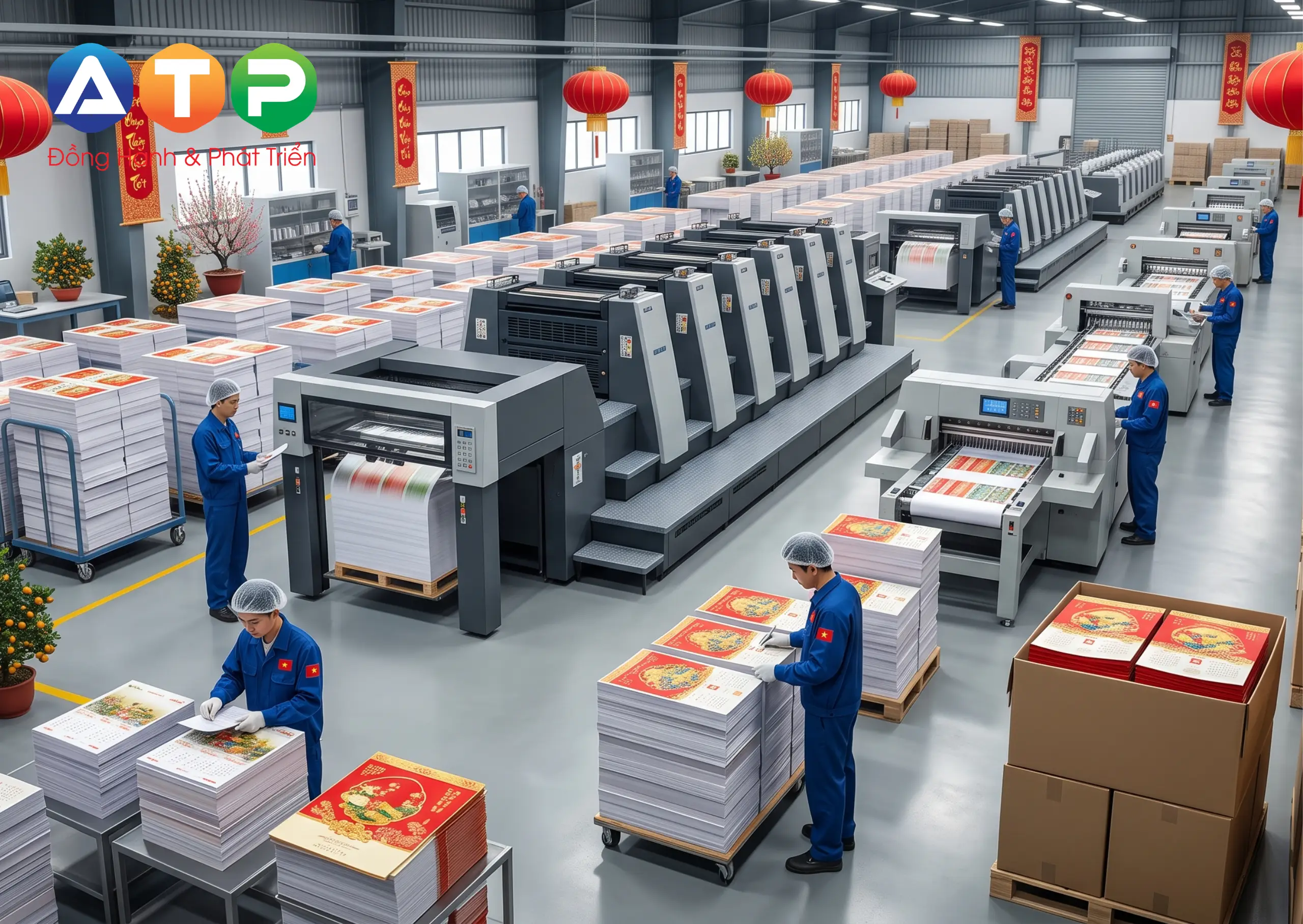 Nhà Máy In Lịch Tết Uy Tín Khối B2B An Thịnh Phát - Giá Gốc