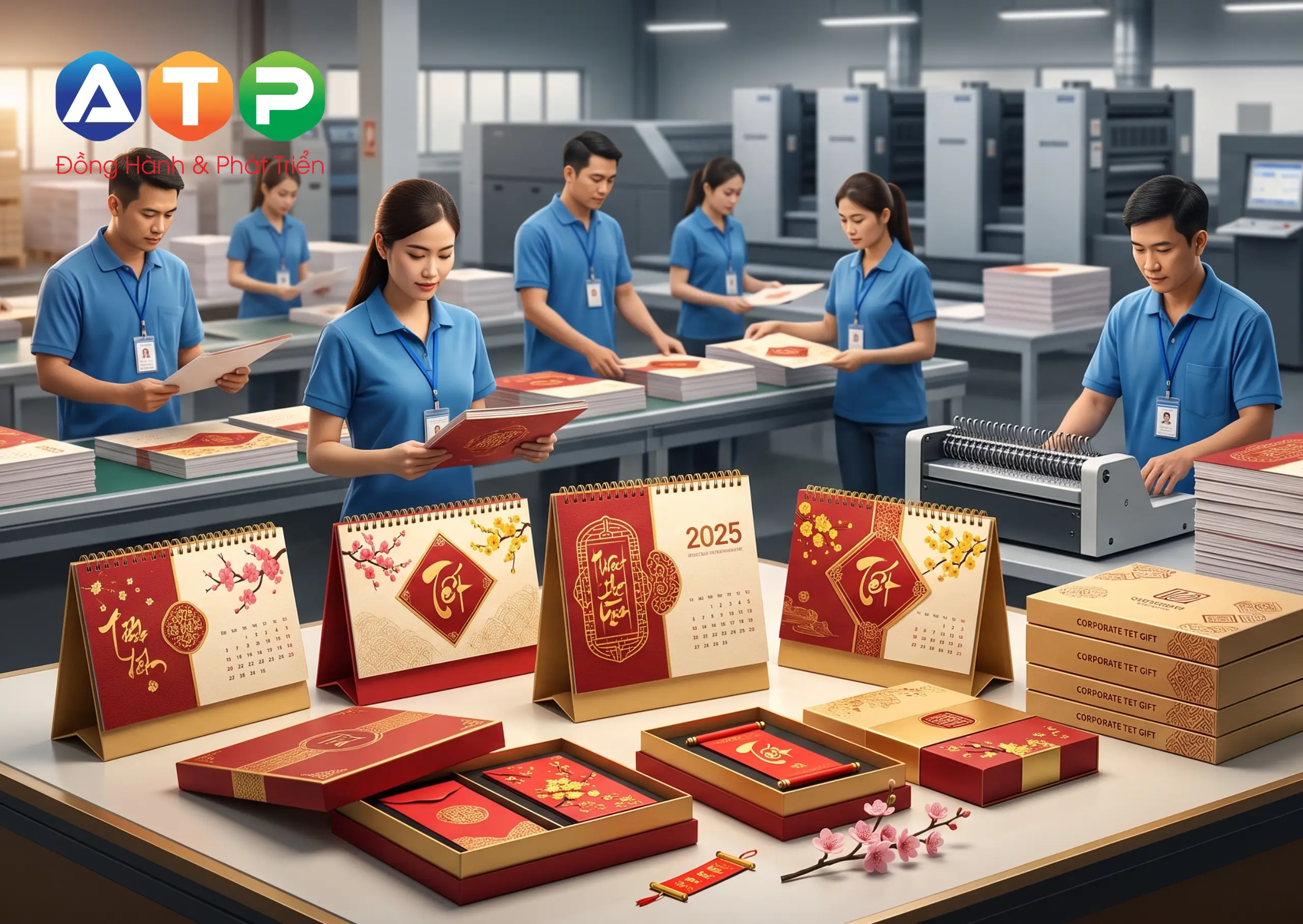 Phân Loại & Ứng Dụng Các Dòng Lịch Để Bàn Doanh Nghiệp