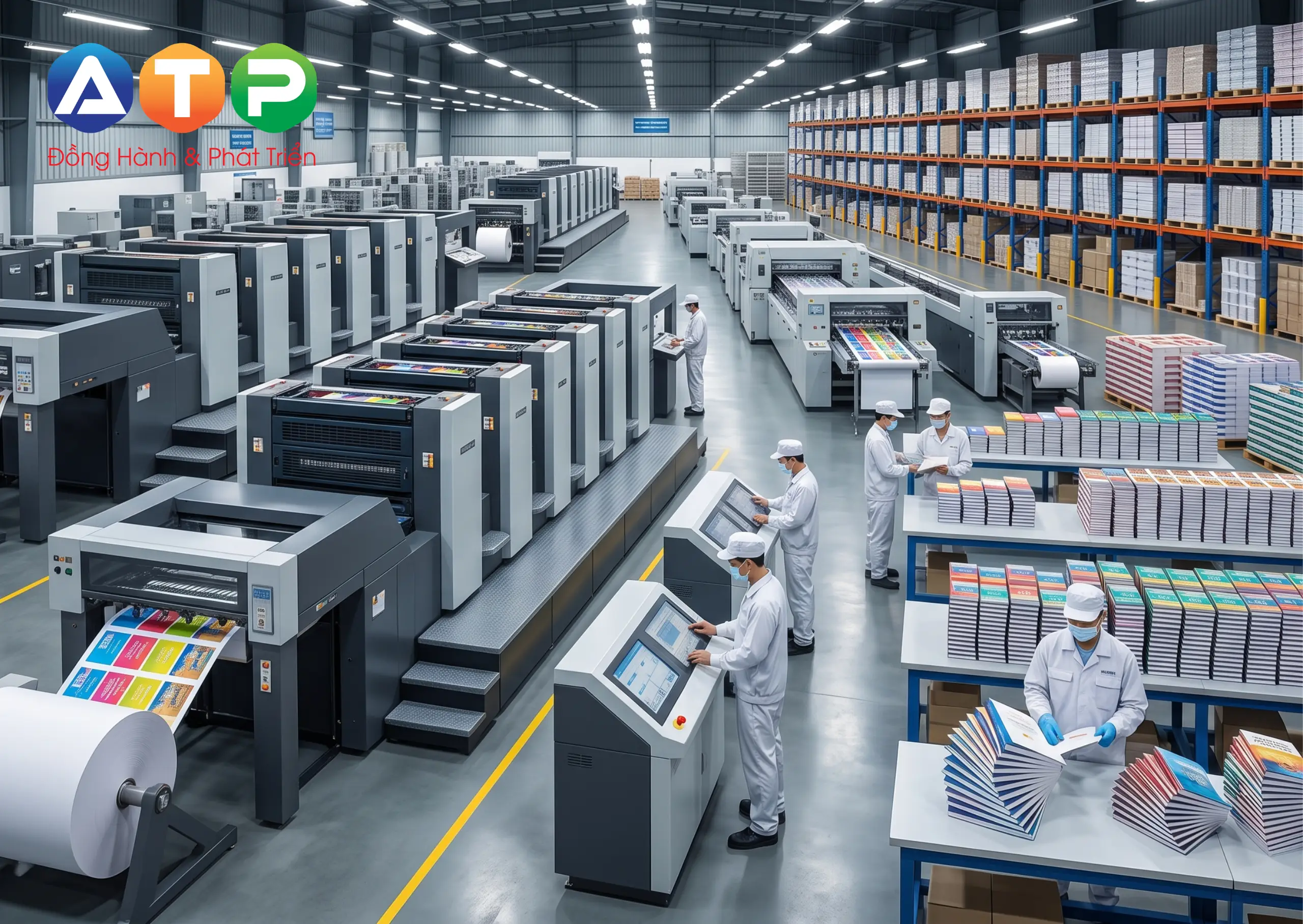 Xưởng In Sách Số Lượng Lớn Dành Cho Doanh Nghiệp B2B – Giải Mã Bài Toán Tối Ưu Hóa Chi Phí Sản Xuất