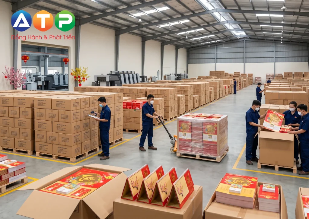 In Lịch Tết Số Lượng Lớn Cho Doanh Nghiệp Báo Giá Gốc Xưởng