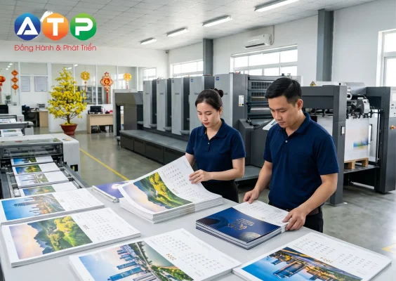 In Lịch Treo Tường Công Ty Chuyên Nghiệp An Thịnh Phát